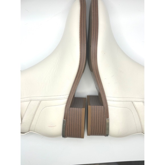 Calvin Klein Women's Dwayne Casual Block Heel Bootie Chic Cream Size‎ 9 - Picture 6 of 12
